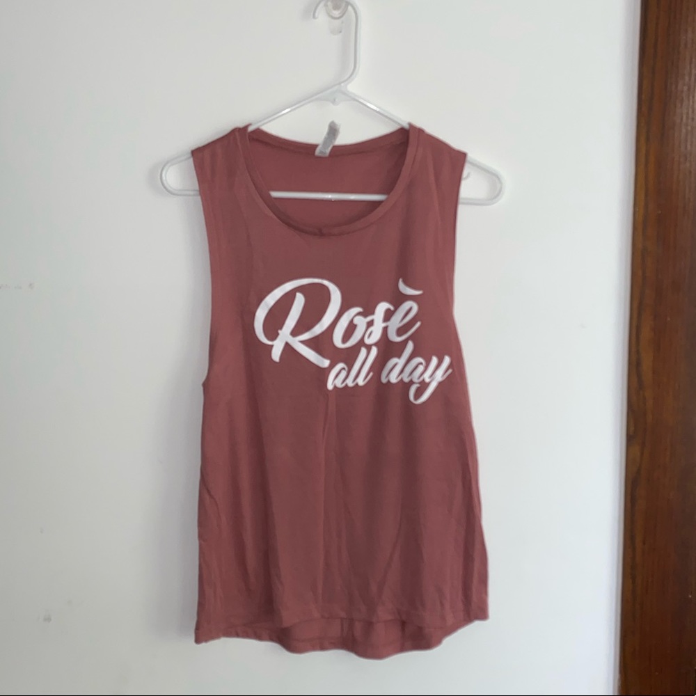 Rose All Day tank top